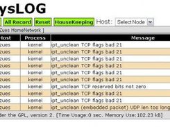 select host then select string example "ipt_unclean".