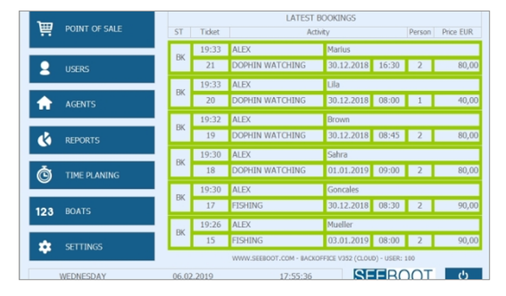 SEEBOOT Screenshot 1