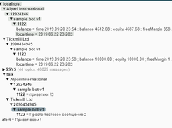 MetaTrader data inside mqtt-exporer
