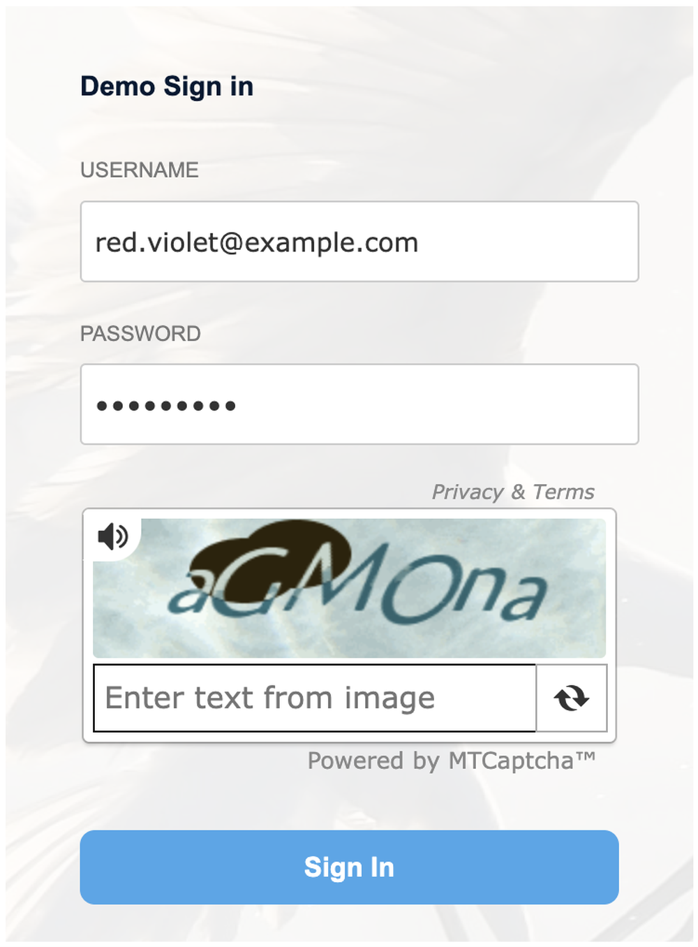 MTCaptcha Standard