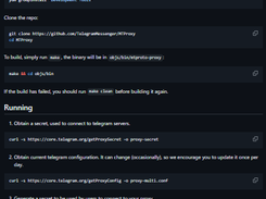 MTProxy Screenshot 1