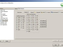 Eclipse Runtime Config - Which Mutants to Create