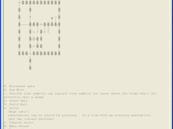 Annotations, handling odd room connections, symbols