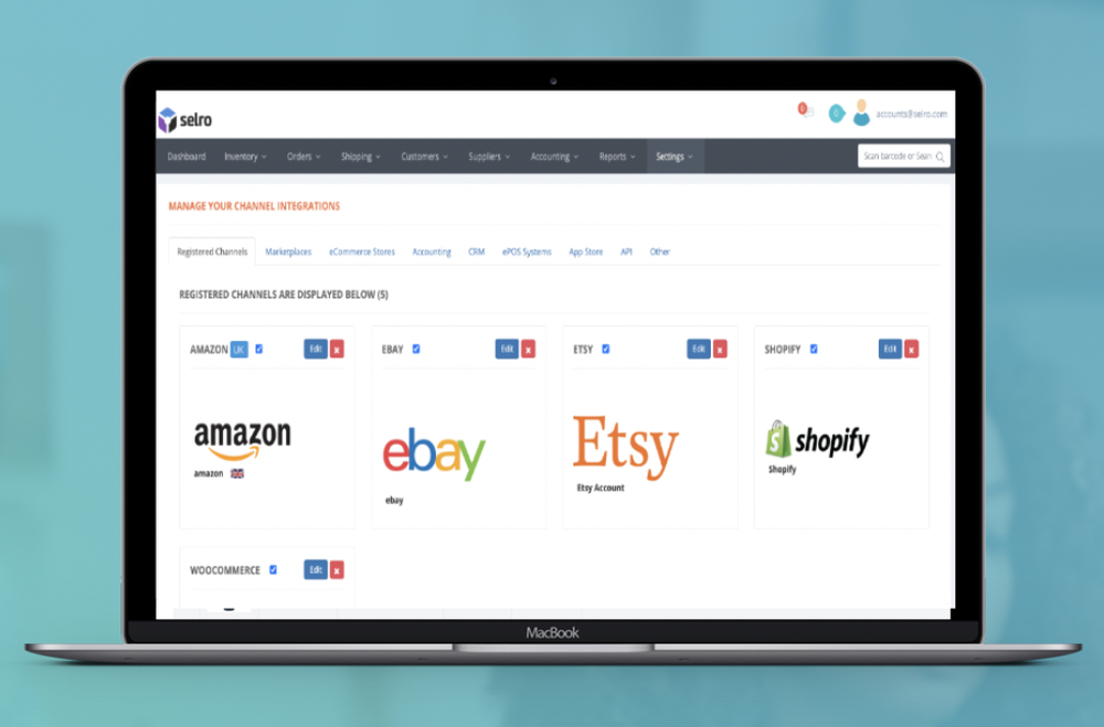 Connect  Marketplace – Selro Multichannel Selling Platform