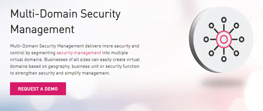 Multi-Domain Security Management Screenshot 1