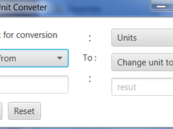 Multi unit converter launch screen