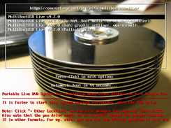 Startup of MultiBootUSB-Live DVD