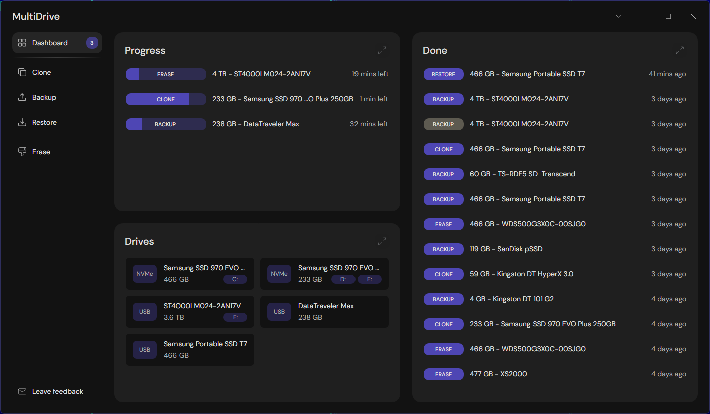 Dashboard-progress