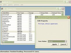 Weapon Data Editor