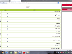 Balance Sheet Report - Urdu