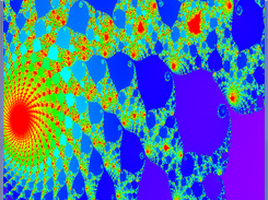 Rainbow over Mandelbrot