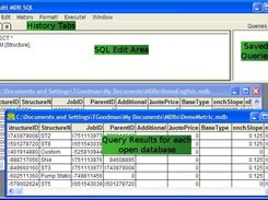 Guide to the MultiMdbSql user interface