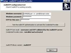 Installation : test page