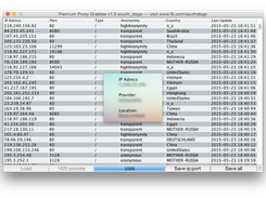 platform-independent Proxy Grabber v1.5 Screenshot 4
