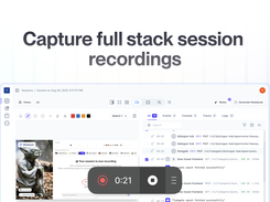 Capture full stack session recordings