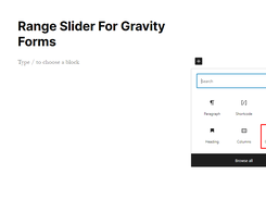 Multiple Range Slider For Gravity Form Screenshot 3
