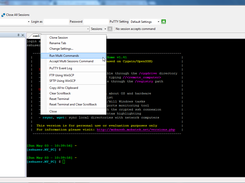 Multi PuTTY Manager Screenshot 2