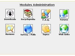 Panel of Administration, with the 'Multi-Shop' module