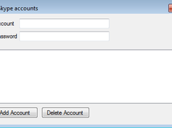 Accounts management form