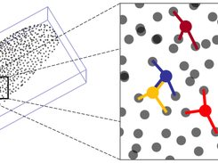 Principle of geometric local descriptors on the example of a Drosophila embryo expressing His-YFP