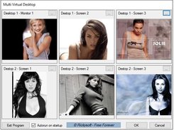 Example: 2 Desktops, 3 Screens