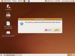Mounting a DMG in Mundus OS v 1.0 Step 2