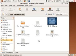 Successfully mounted a DMG in Mundus OS v 1.0 (Step 3)