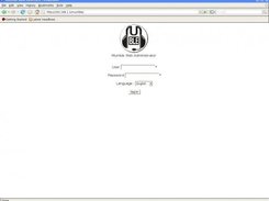 Login page