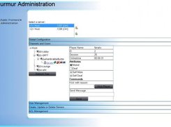 Channel and user management interface