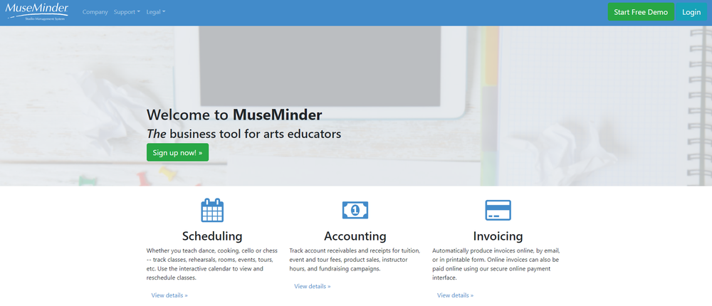 MuseMinder Screenshot 1