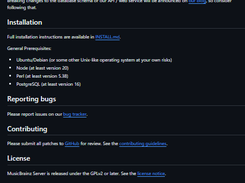 MusicBrainz Server Screenshot 1