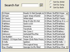 MP3Base Version 2.5 main window screenshot.