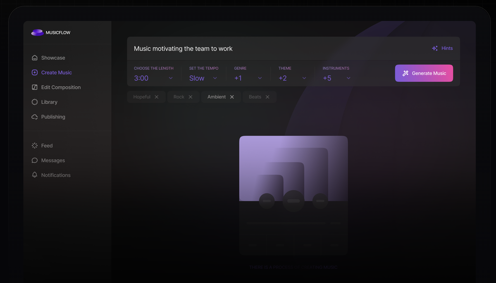 MusicFlow AI Screenshot 1