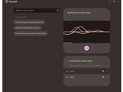 MusicLM Screenshot 1