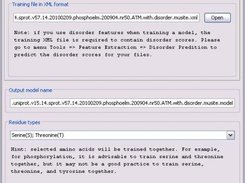5. Customized Model Training Dialog