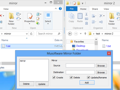 Musoftware Mirror Folder Screenshot 1