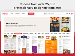 Choose from over 25,000 professionally designed templates