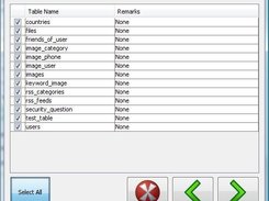 02 - Select the tables to be considered