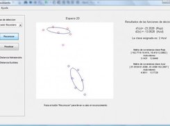 Sample view of "Bayesian Classifier" GUI