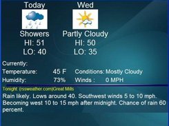 Weather page