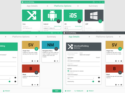 MvxScaffolding Screenshot 1