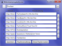 Webstreaminpuwindow (german language)