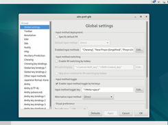 Built-in input method