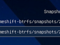 Snapshots @boot #2