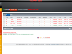 My Consignment Software Screenshot 1