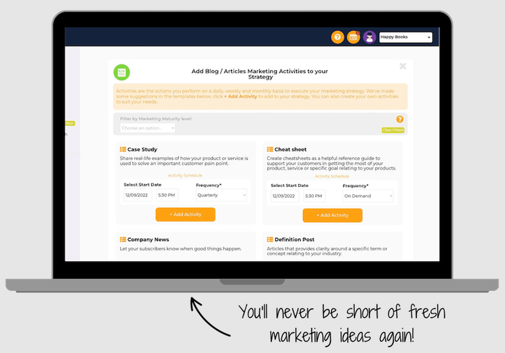 My Digital CMO Screenshot 1