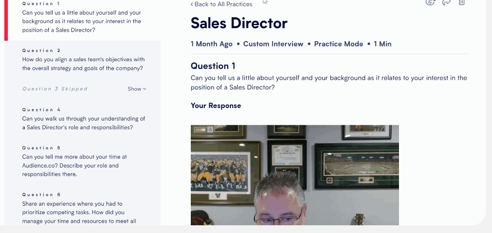 My Interview Practice Screenshot 1