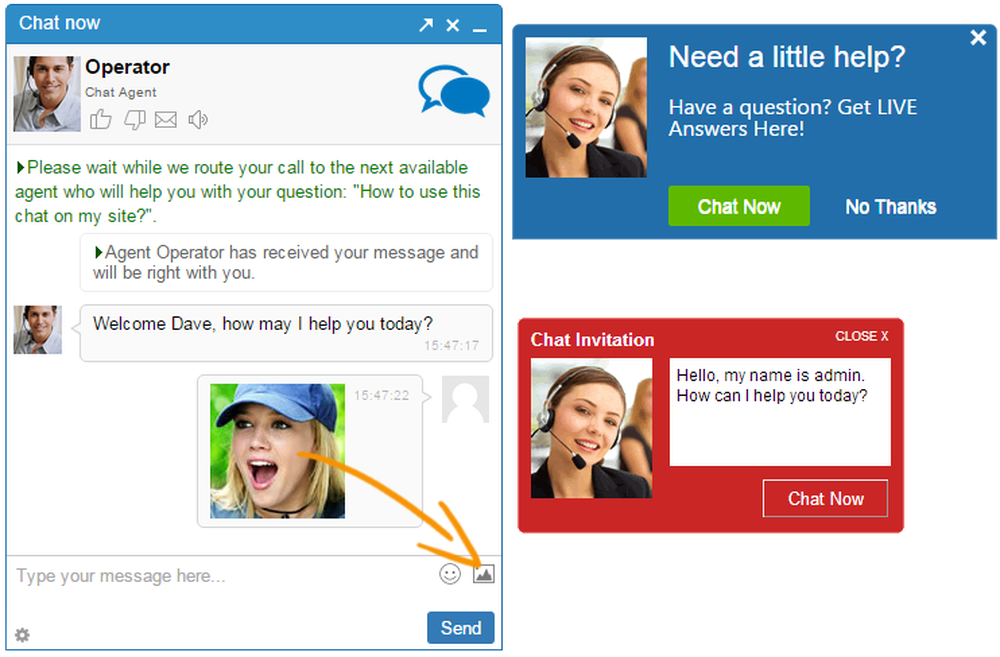 My LiveChat Screenshot 1