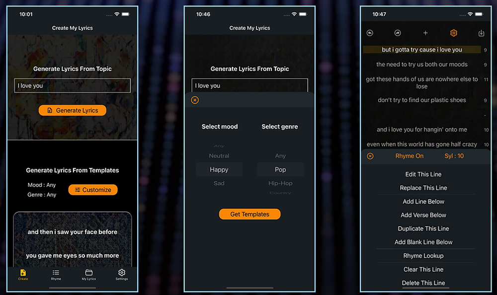 Lyricai Screenshot 1