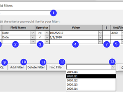 Filter Builder for Reports